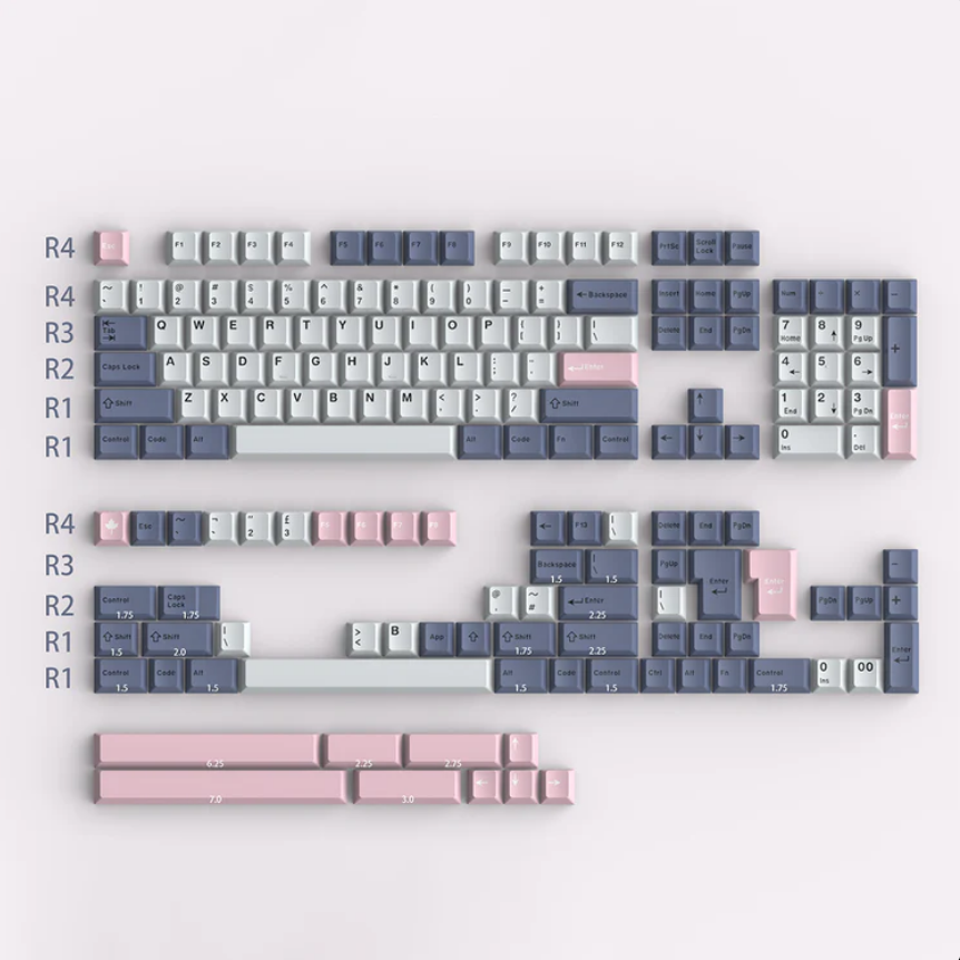 Fuji keycaps (172)