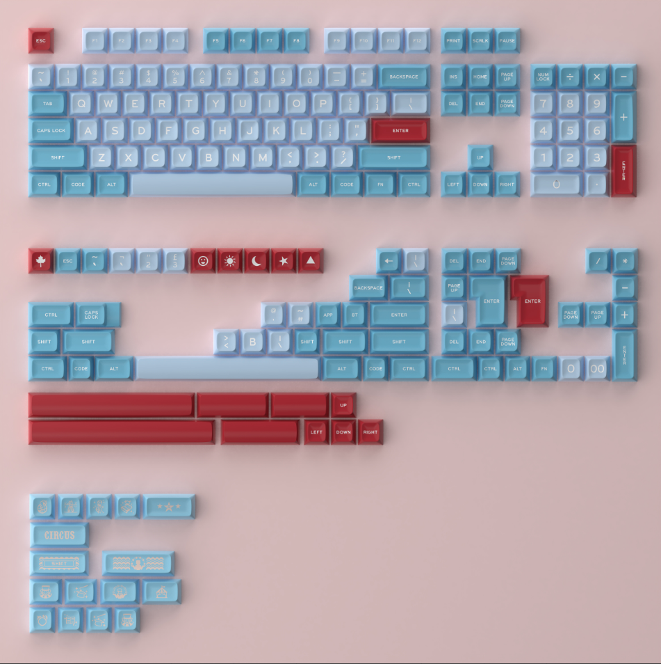 Falan keycaps (172)