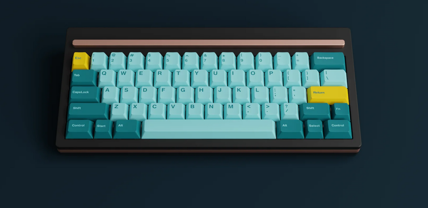 Retro Coast keycaps (172)