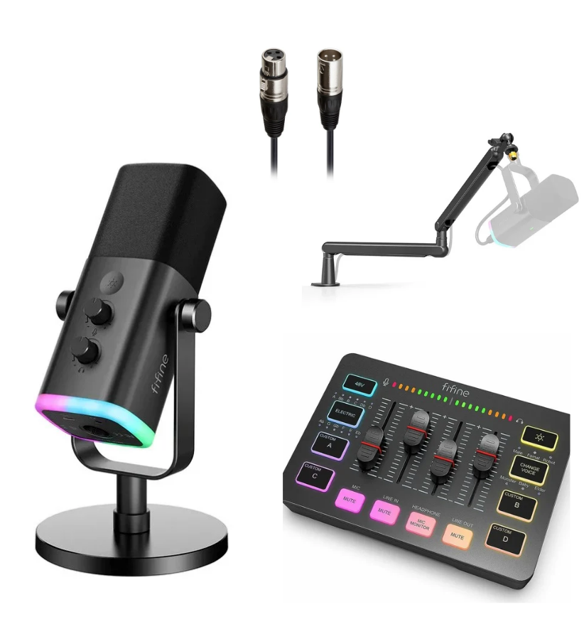 Microphone Bundle | Black color