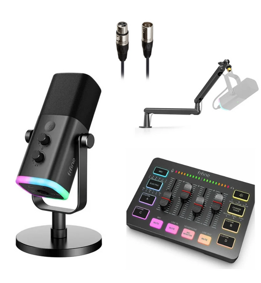 Microphone Bundle  | Black color